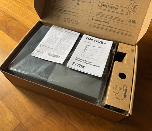 Modem router tim - hub+,